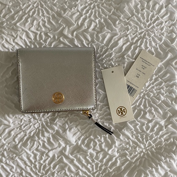 robinson metallic mini wallet